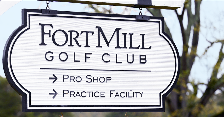 Fort Mill Golf Club Sign